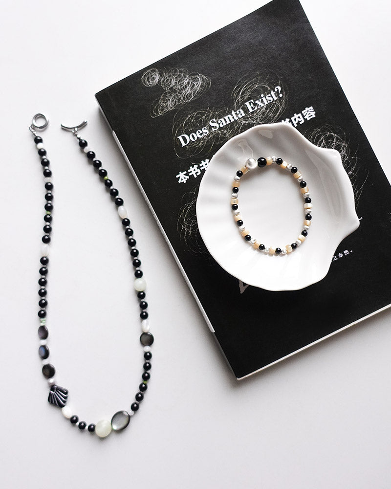 Alpine Tone Bead Necklace