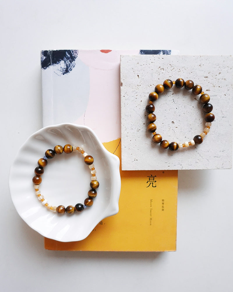 Timber Hue Bead Bracelet