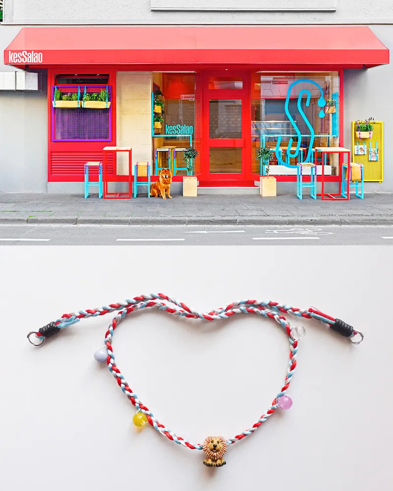 Scarlet Red Twist Necklace