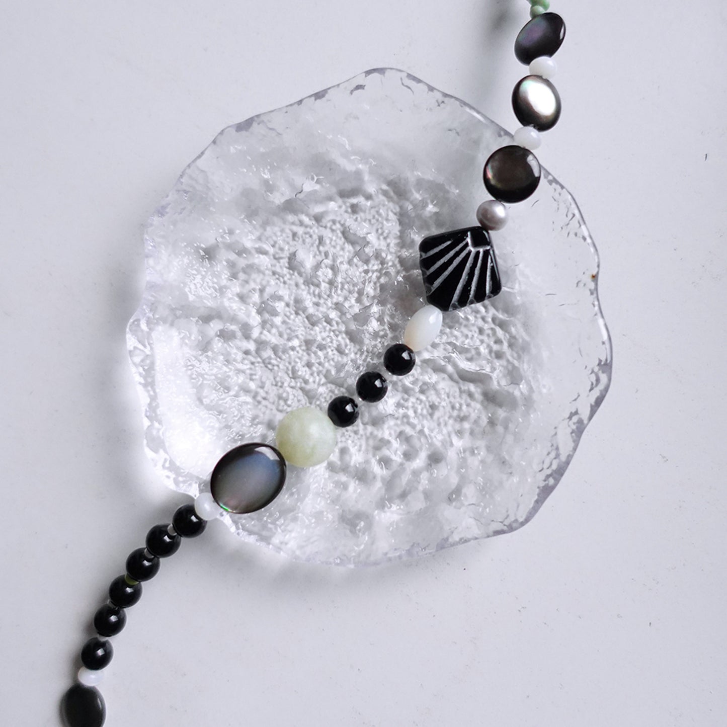 Alpine Tone Bead Necklace
