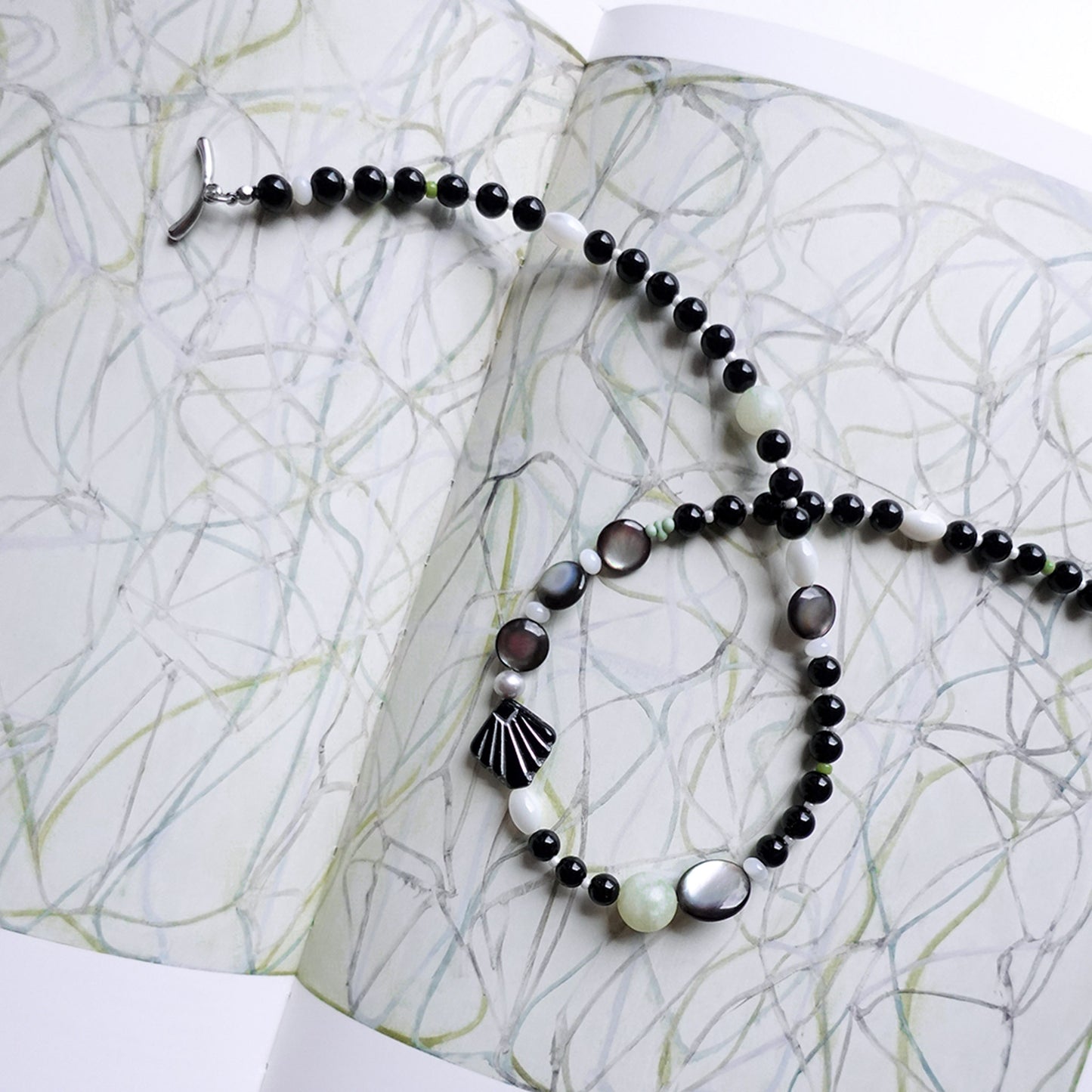Alpine Tone Bead Necklace