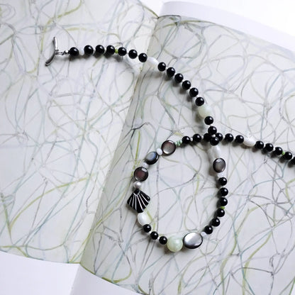 Alpine Tone Bead Necklace