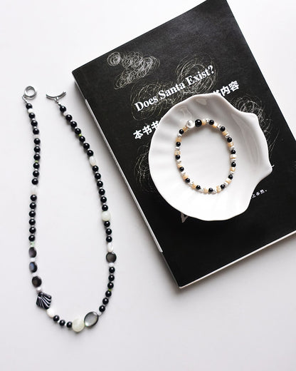 Alpine Tone Bead Necklace