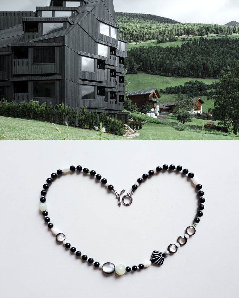 Alpine Tone Bead Necklace