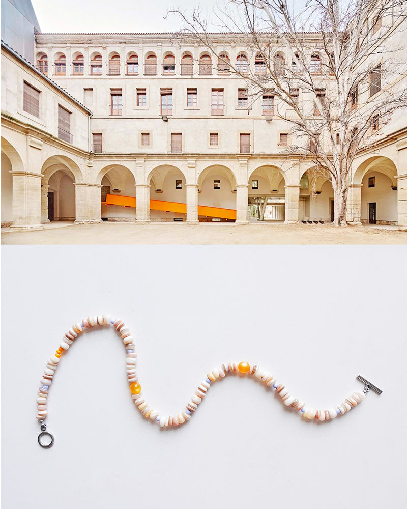 Amber Arch Beads Necklace