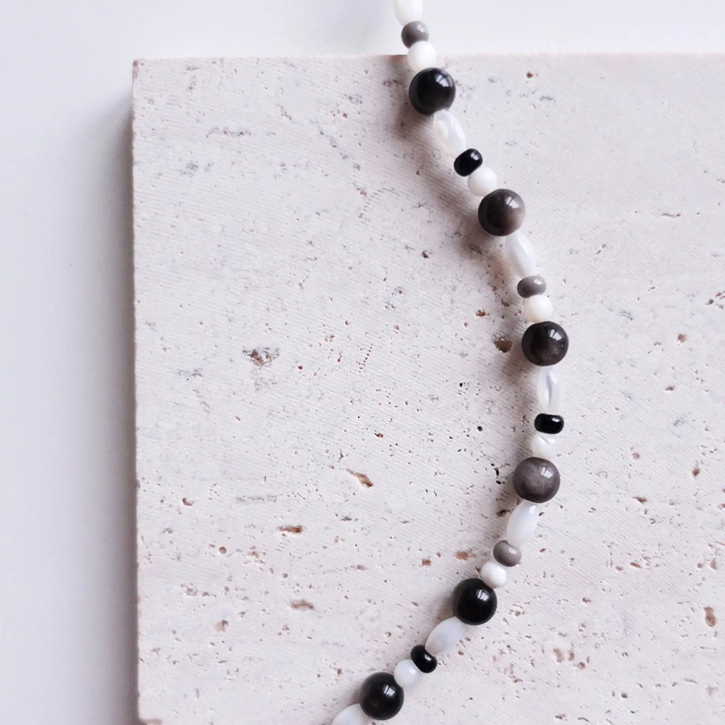 BAT Mono Bead Necklace
