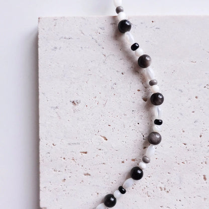 BAT Mono Bead Necklace