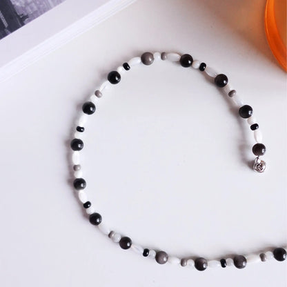 BAT Mono Bead Necklace