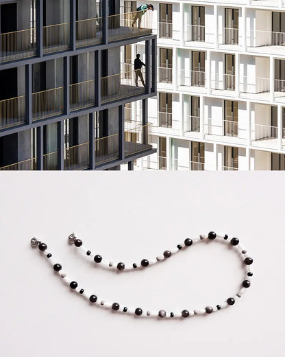 BAT Mono Bead Necklace