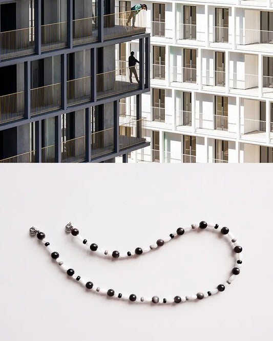 BAT Mono Bead Necklace