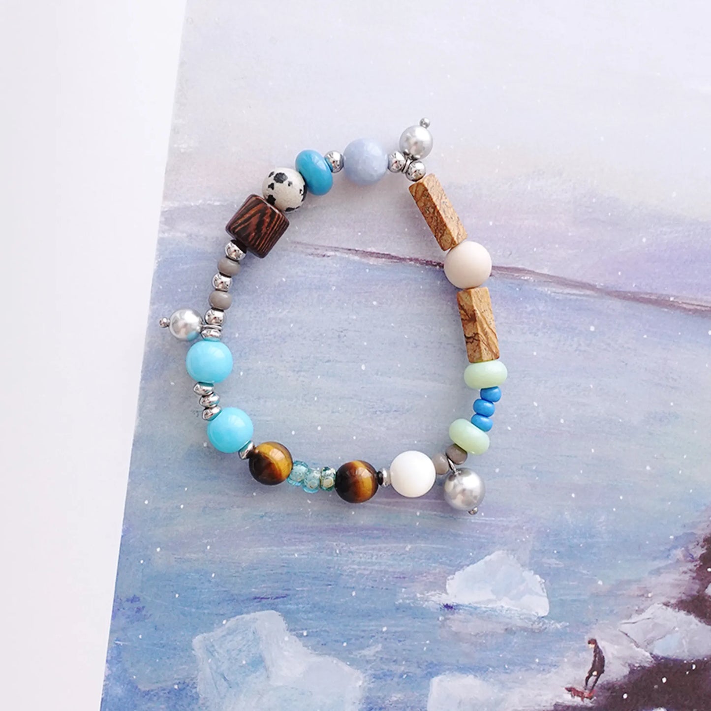 Echo of Gaia Bead Bracelet