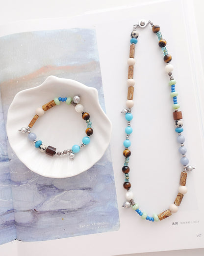 Echo of Gaia Bead Necklace