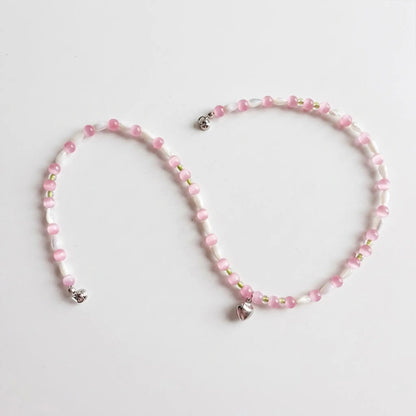 Pink Echo Stone Necklace