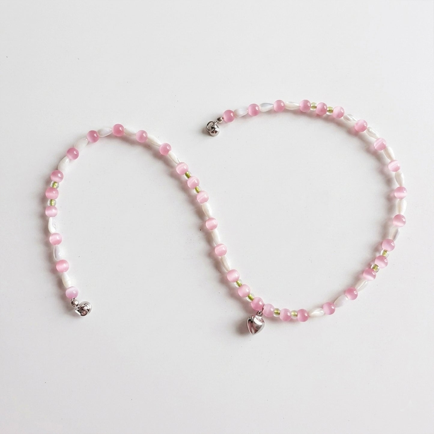 Pink Echo Stone Necklace