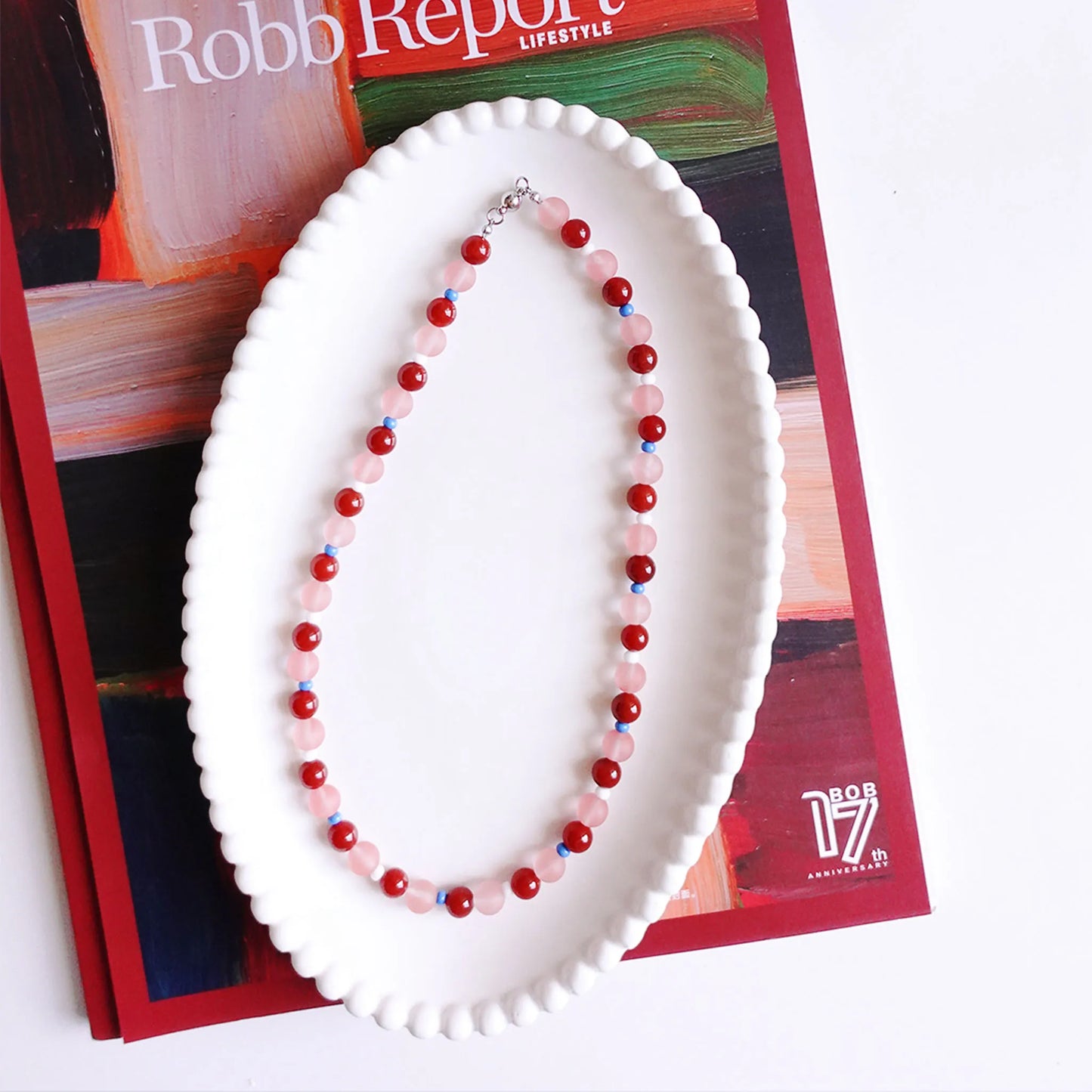 Roja Tier Bead Necklace