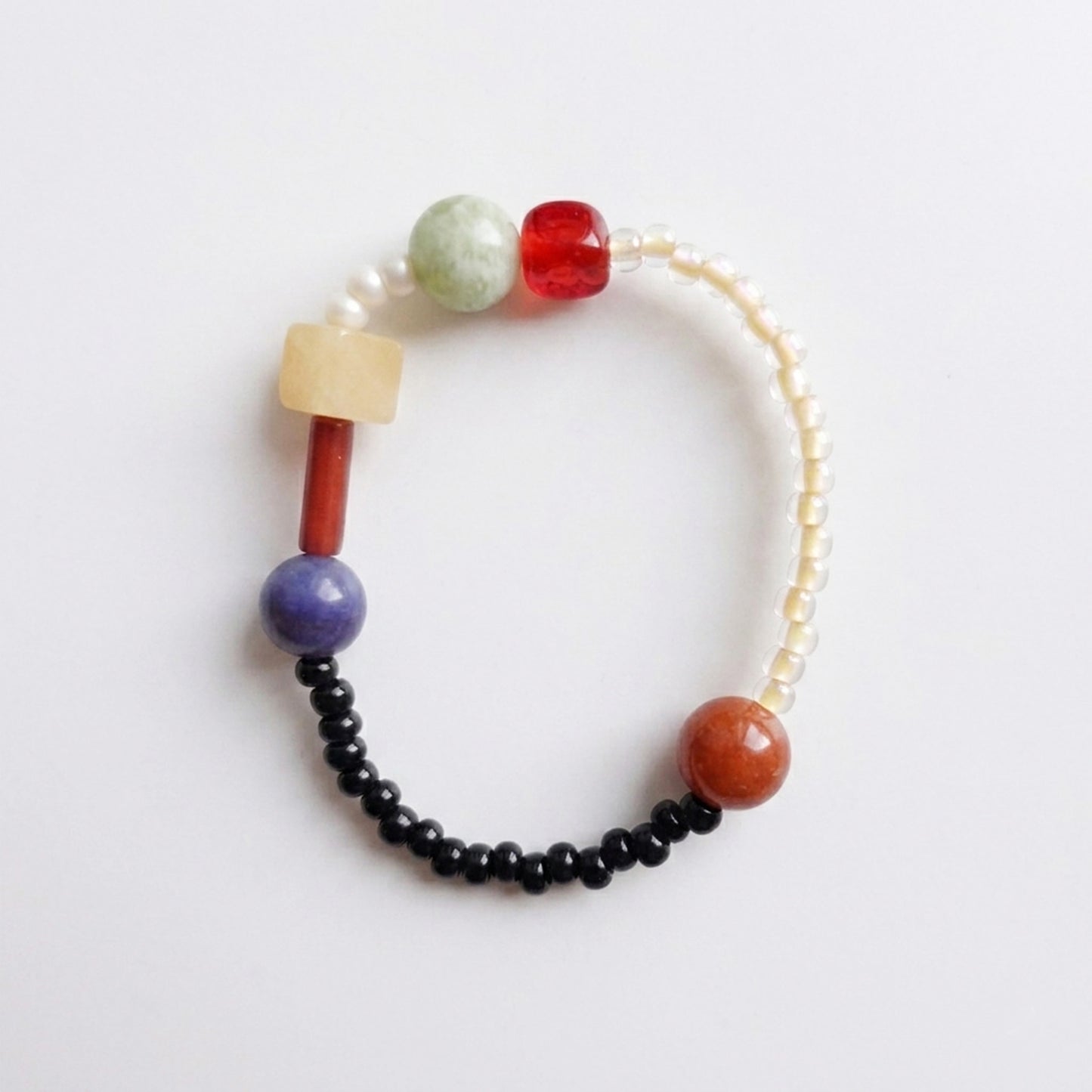 Star of Gando Bead Bracelet