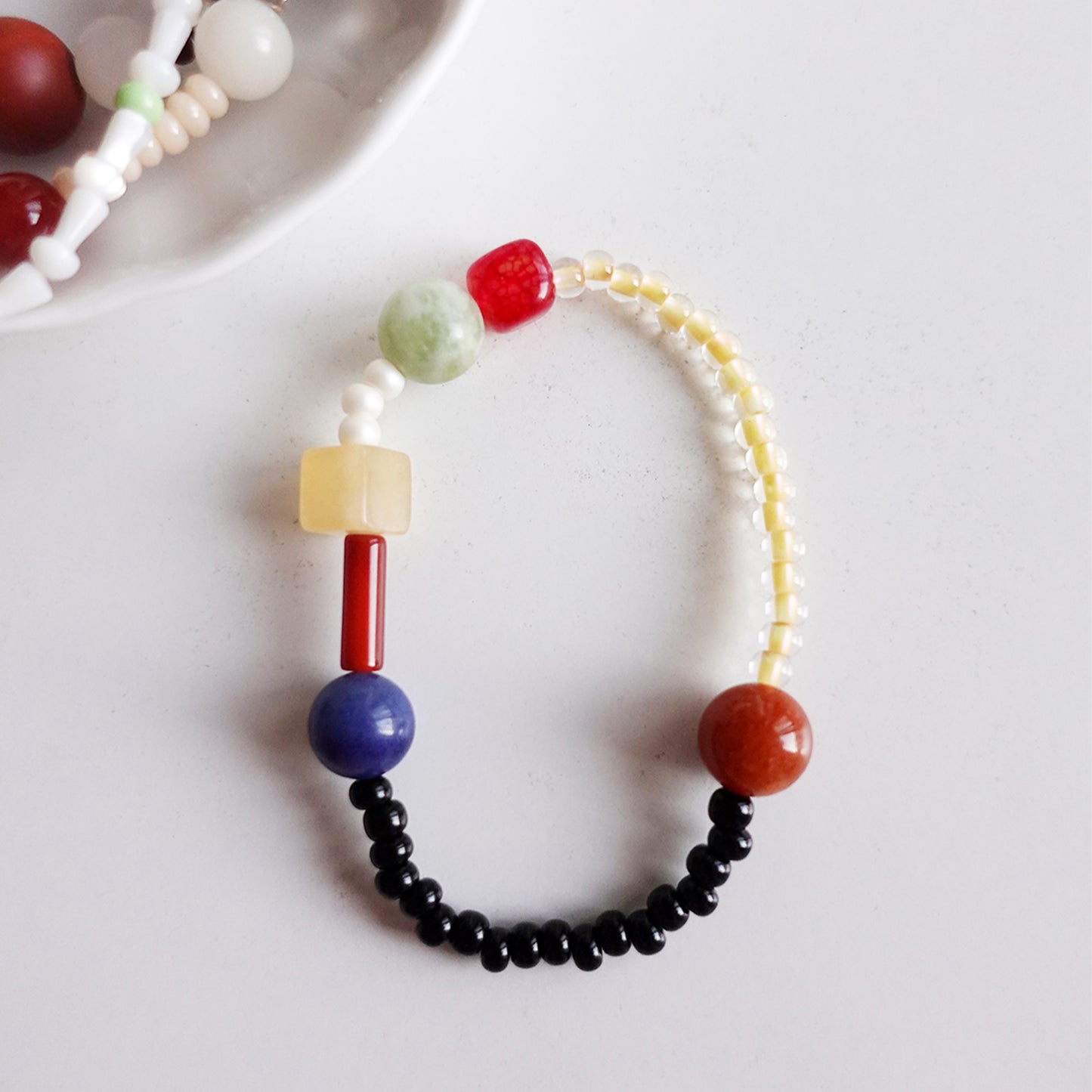 Star of Gando Bead Bracelet